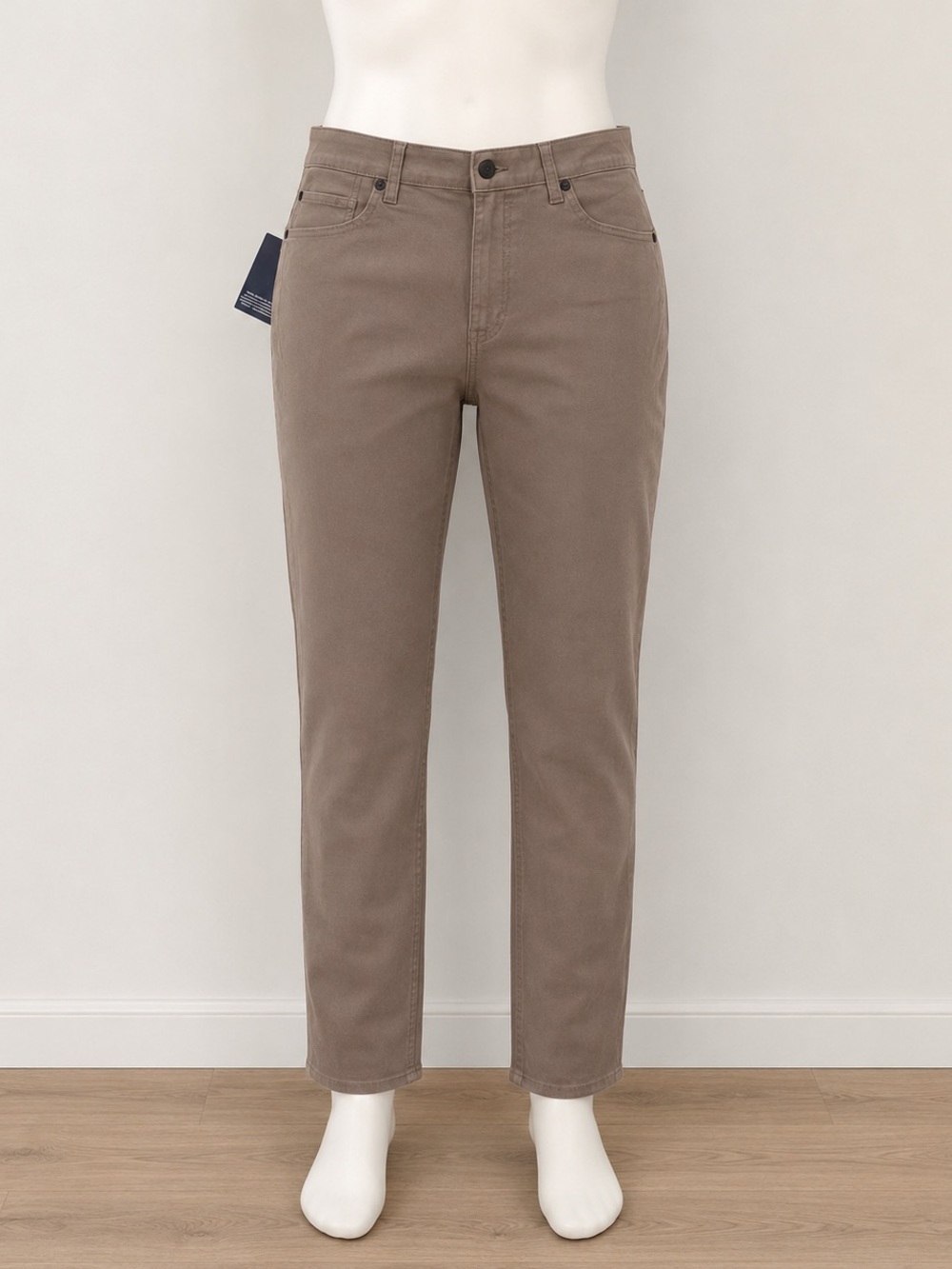 NWT GAP 5 Pocket Pant Slim Fit 40x30 Khaki Stretch Twill Casual Pants
